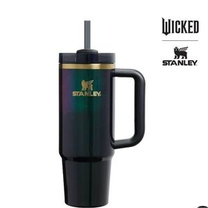 Stanley 30oz stainless steel H2.0 flow state quencher tumbler. Elphaba For Good.